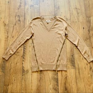 Michael Kors Sweater with Zipper Detail